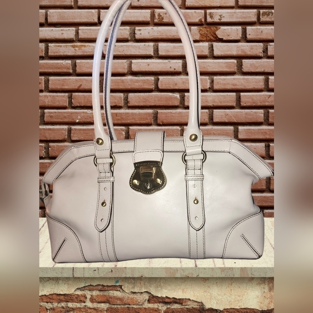 Etienne Aigner Vintage Double Zipper Satchel - Picture 1 of 13